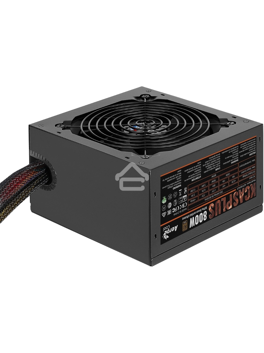 Блок питания Aerocool / Formula KCAS-800W, 800Вт, PLUS 80 PLUS Bronze, 120мм, черный