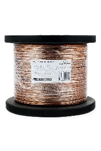 Акустический кабель Cablexpert CC-TC2x1,0-100M, прозрачный, 100 м, на катушке