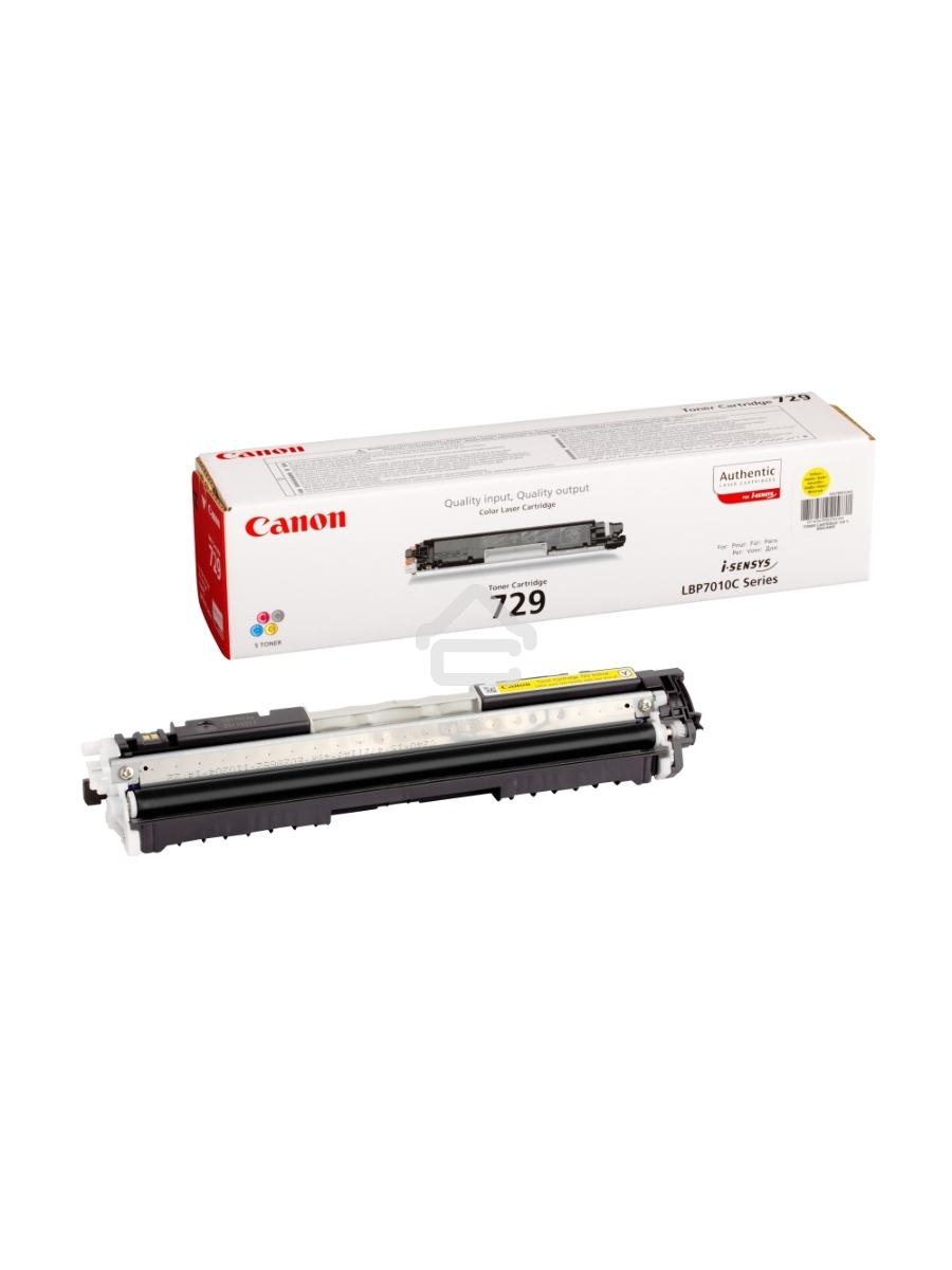 Картридж лазерный Canon Cartridge 729Y (4367B002) желтый (1000 стр.) для CANON i-Sensys LBP-7010C/7018C