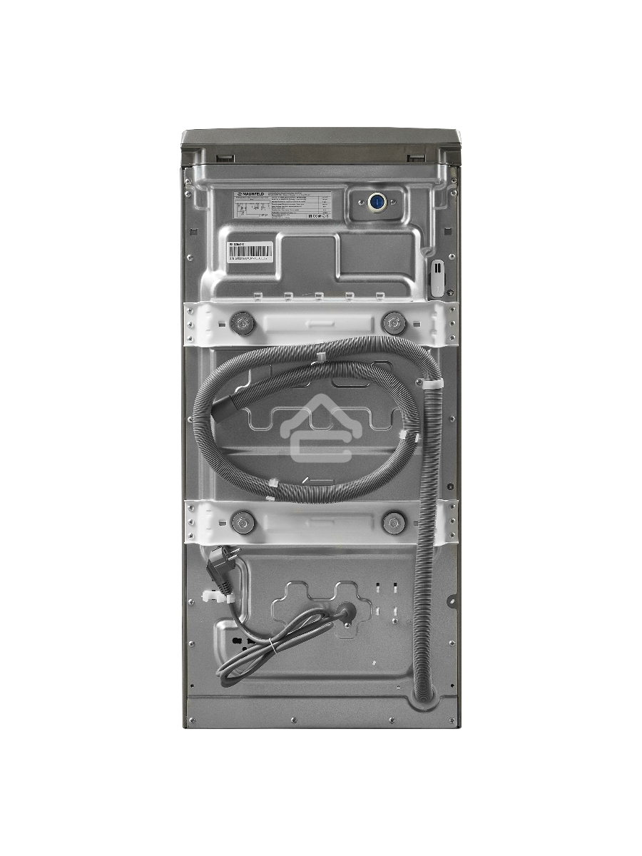 Стиральная машина Maunfeld SILVER MFWM127ISSL серебристый, загрузка вертикальная 7 кг, 1200 об/мин., класс: А+++