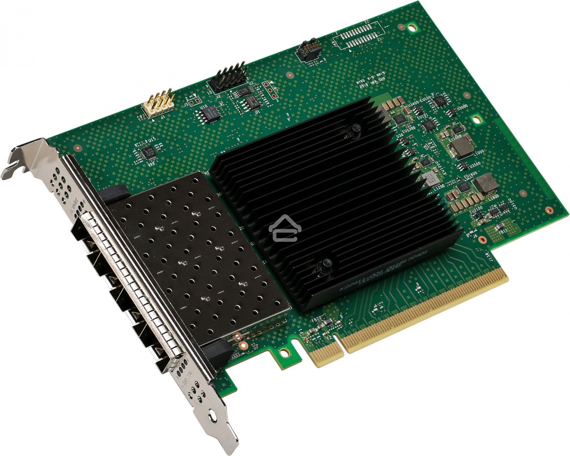 Сетевая карта Intel E810-XXVDA4, 4xSFP28 ports, 25GbE, PCI-E x16 gen3/gen4, iWARP/RoCEv2, IEEE 1588 PTP, ADQ, iSCSI, NFS, VMDq. PCI-SIG* SR-IOV Capable