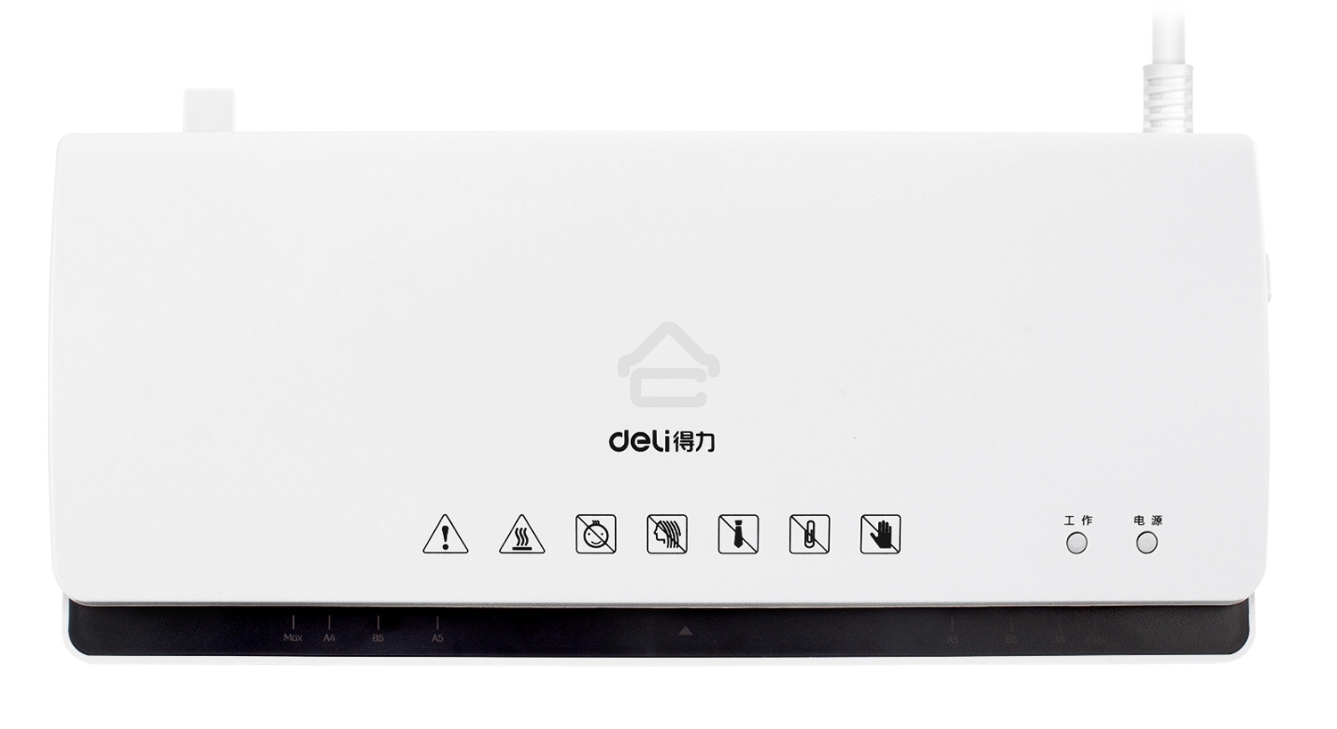 Ламинатор Deli Film width: A4Laminate speed: 250мм/min  Film range: 70-125mic Thickness: about 3min