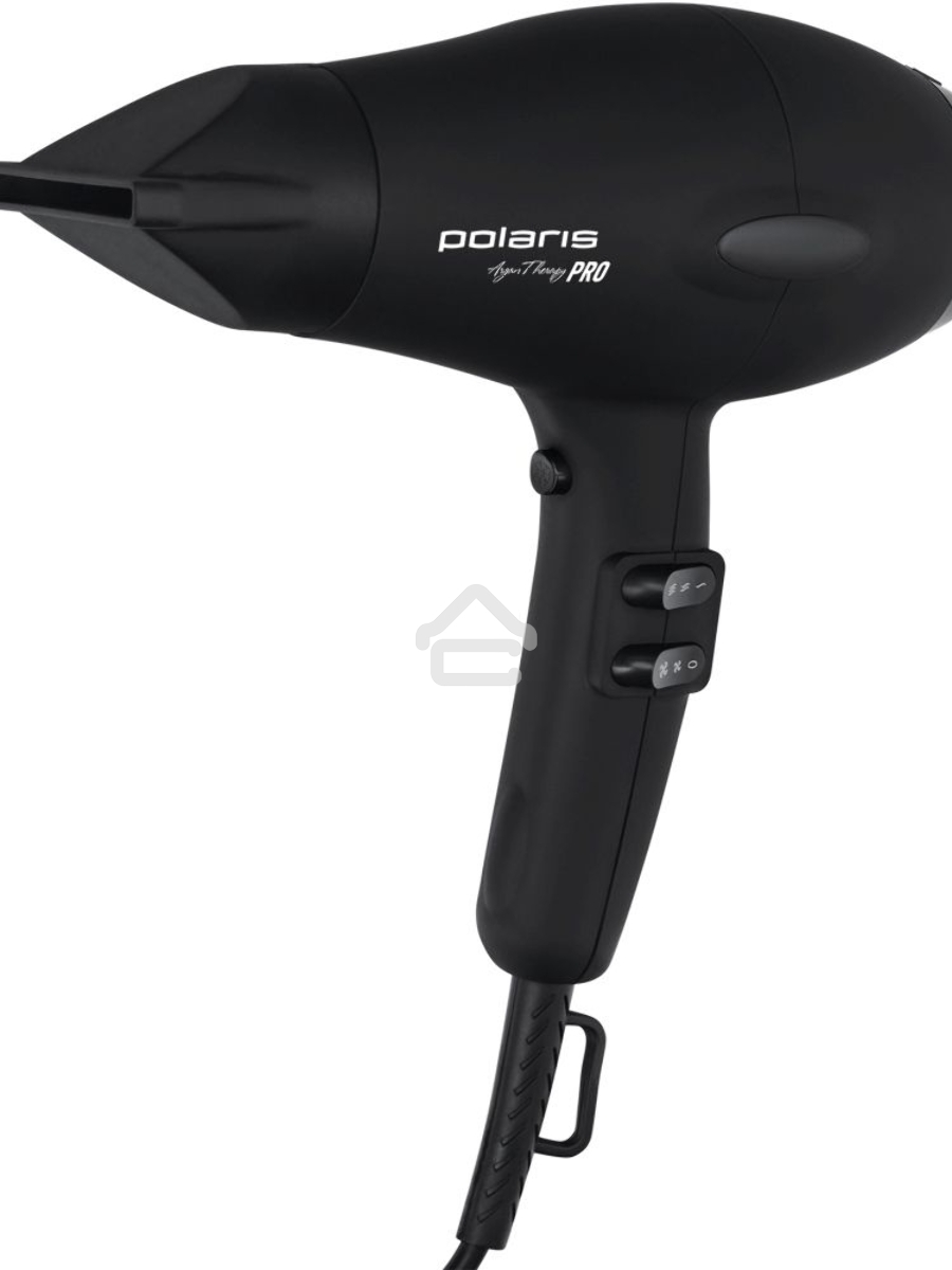 Фен Polaris PHD2099ACi Argan Therapy PRO черный 2000Вт