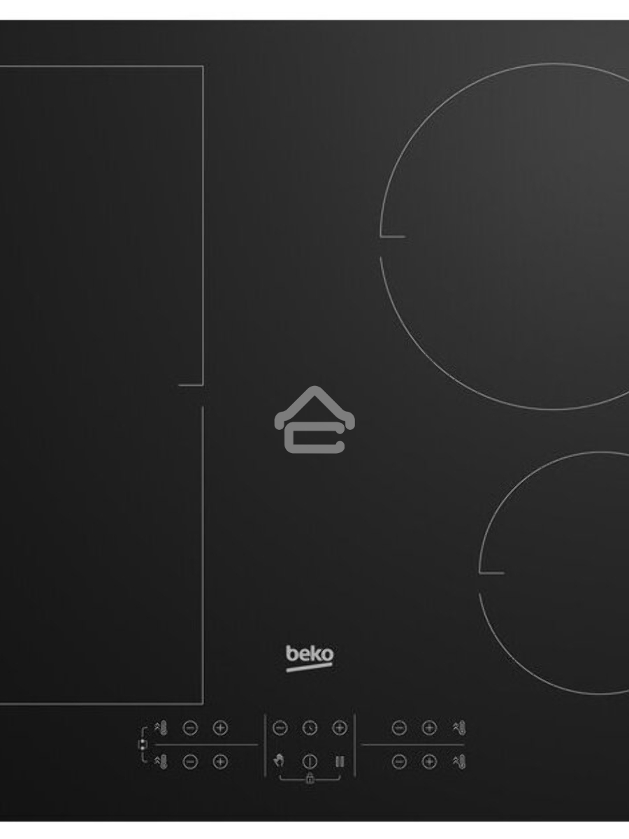 Встраиваемая индукционная варочная поверхность Beko HII 64200 FMT, Черный