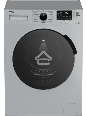 Стиральная машина Beko RSPE78612S серебристый, загрузка фронтальная 7 кг, 1200 об/мин., класс: А