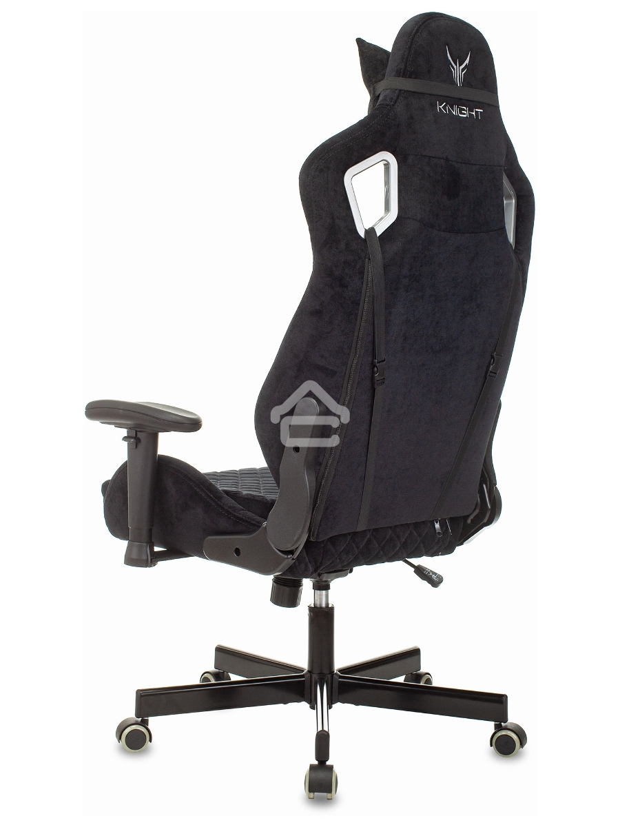 Кресло игровое Knight Outrider Light-20 черный с подголов. крестовина металл