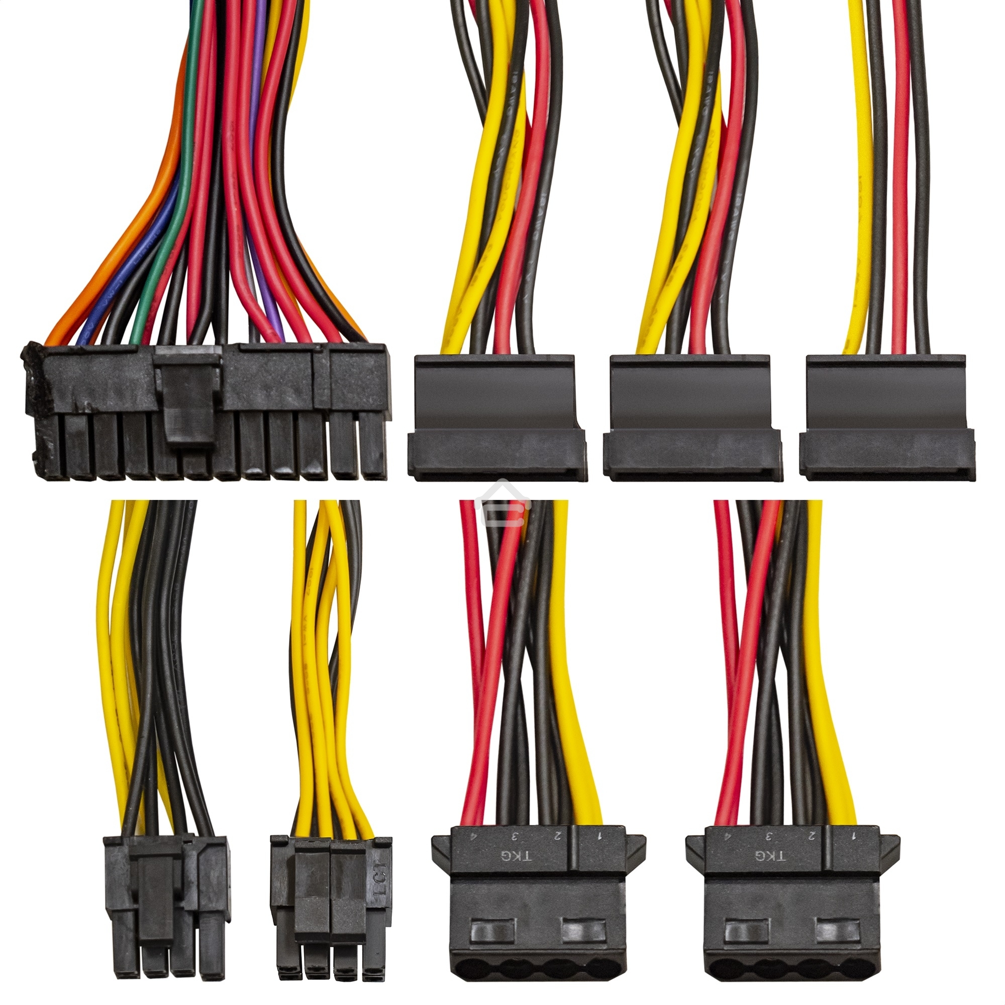 Блок питания ExeGate TPS450 (EX292228RUS), 450Вт, 80мм, черный