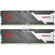Оперативная память Patriot Viper Venom, DDR5, 64Gb (2x32Gb), 5200MHz, CL40, DIMM, с радиаторами, черный