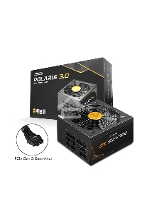 Блок питания Chieftec Polaris 3.0 PPS-1250FC-A3, 1250Вт, 80 PLUS Gold, 135мм, модульный, черный