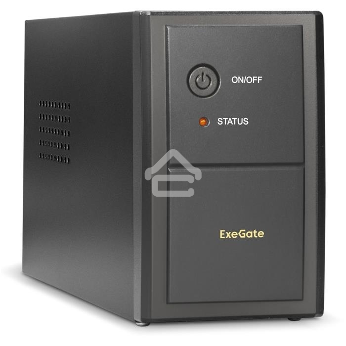 Источник бесперебойного питания ExeGate EP244541RUS Power Back BNB-400<400VA, Black, 2 евророзетки>