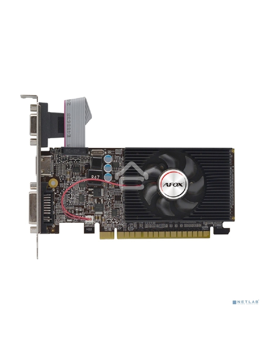 Видеокарта AFOX GT610 2GB DDR3 NVIDIA Geforce PCIE16 AF610-2048D3L7-V6