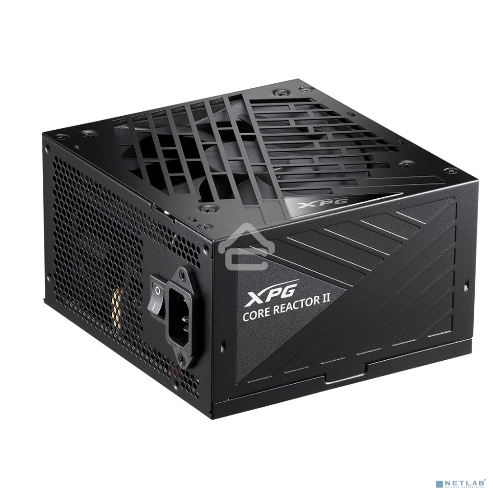 Блок питания ADATA XPG CORE REACTOR II 1200 (COREREACTORII1200G-BKCEU), 1200Вт, 80 PLUS Gold, 135мм, модульный, черный