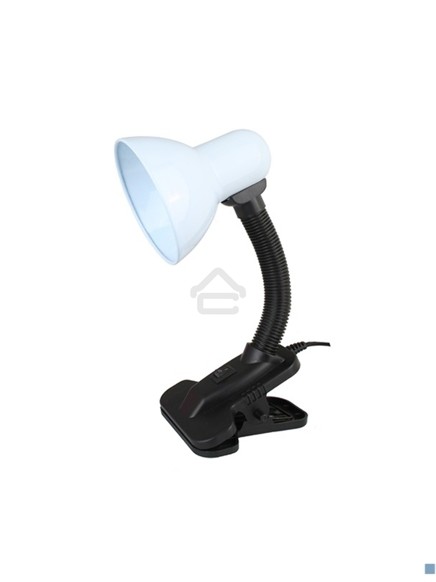 Светильник Ultraflash UF-320 C01 (12361) настольный на прищепке E27 белый 60Вт