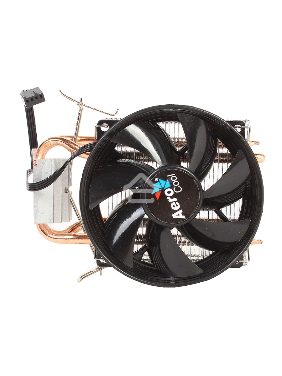 Кулер для процессора AeroCool / Formula Verkho 2 серебристый, 90 мм, алюминий/медь, 2000 об/мин, 25 дБ, 4 pin, 110 Вт, 125 мм