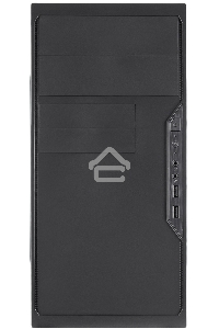 Компьютерный корпус с блоком питания 450Вт. Case Foxline FL-733, mATX, 2x5.25EXT, 2x3.5EXT, 5x3.5INT, 2xUSB2.0, HDA, w/o FAN, w/450W ATX PSU, w/1.2m EU pwr cord