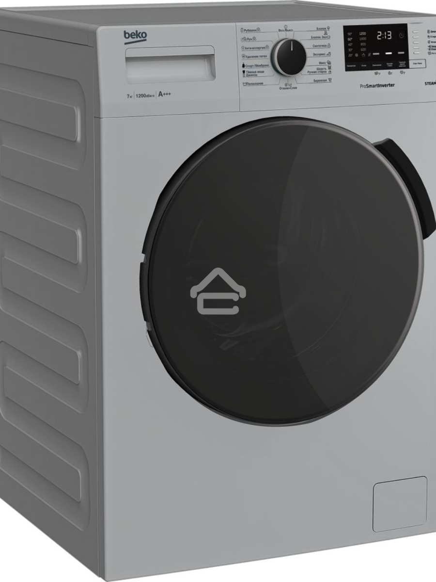 Стиральная машина Beko RSPE78612S серебристый, загрузка фронтальная 7 кг, 1200 об/мин., класс: А