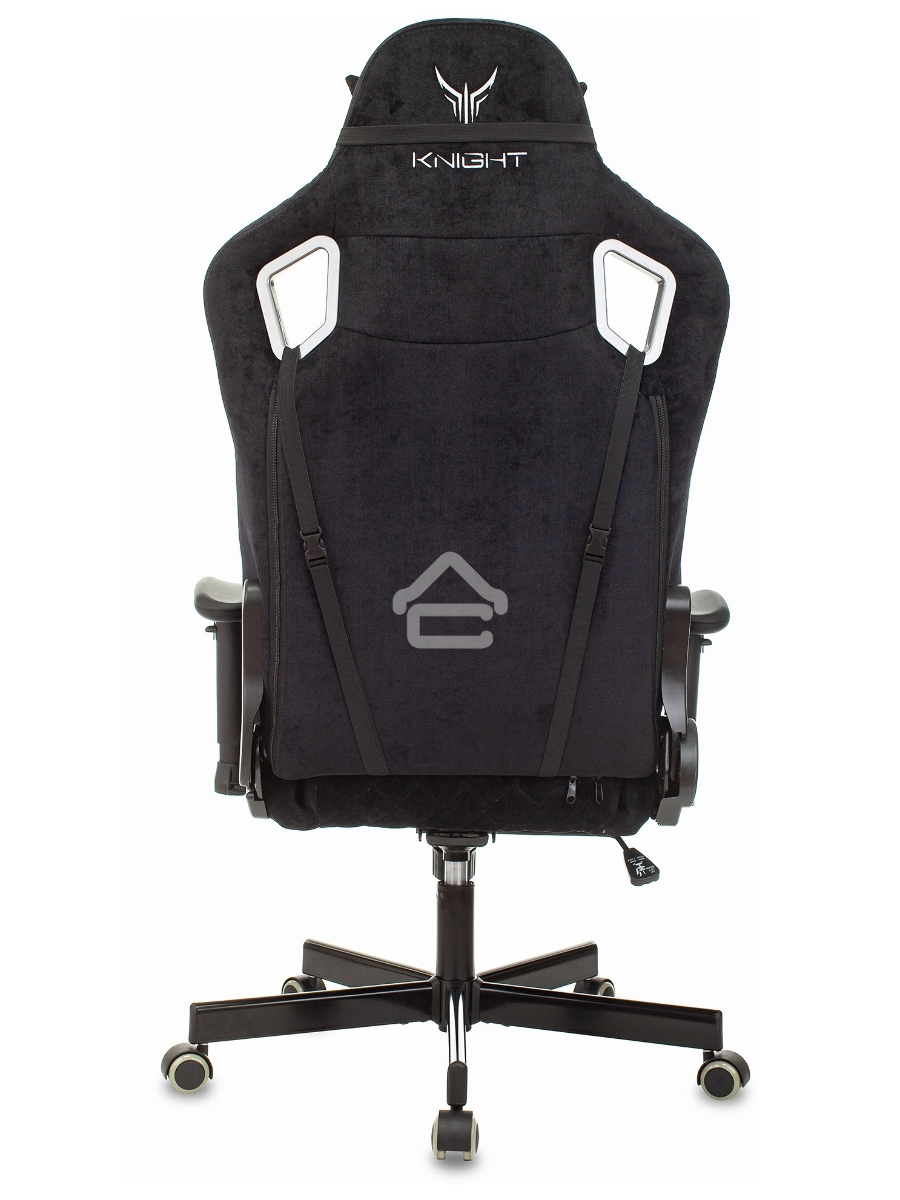 Кресло игровое Knight Outrider Light-20 черный с подголов. крестовина металл
