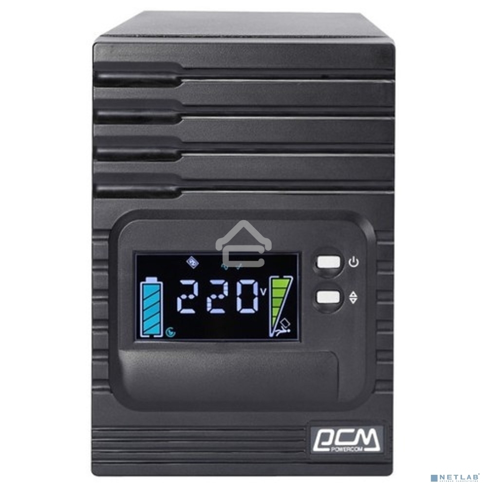 Источник бесперебойного питания Powercom Smart King Pro+ SPT-2000-II LCD 1600Вт 2000ВА черный
