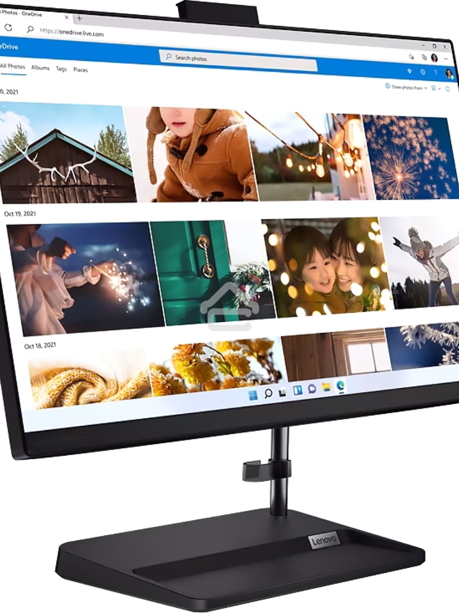 Моноблок AIO Lenovo IdeaCentre 3 24IAP7 i3-1215U 8Gb SSD 512Gb Intel UHD Graphics 23.8 FHD IPS BT Cam No OS Черный F0GH0171RU