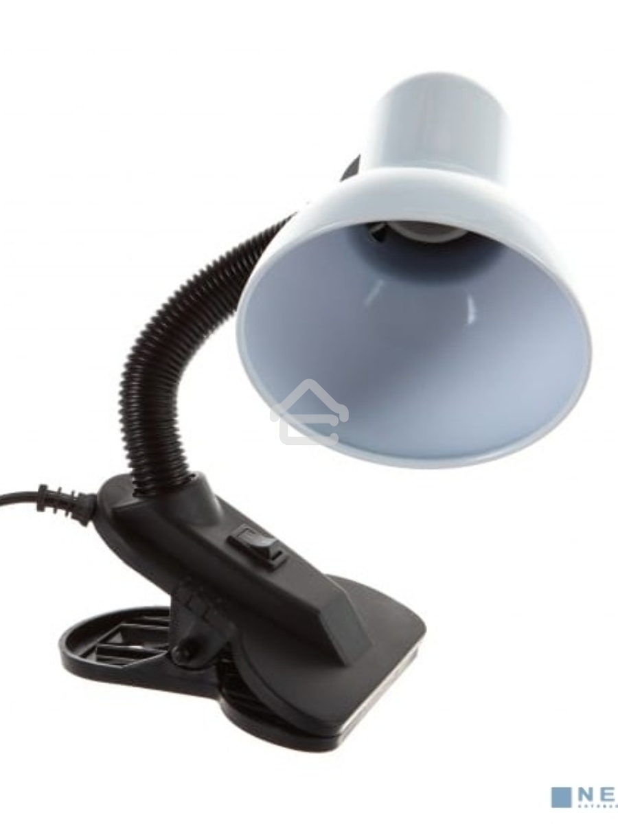 Светильник Ultraflash UF-320 C01 (12361) настольный на прищепке E27 белый 60Вт