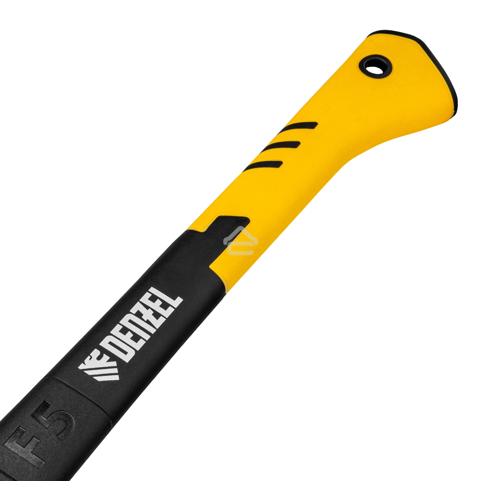 Топор-колун Denzel 21432 F5, 1100 гр, двухкомпонентная рукоятка, 500 мм