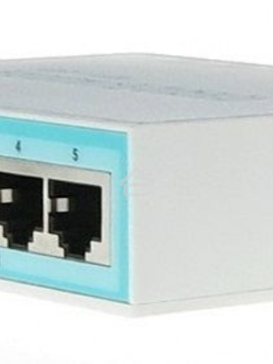 Роутер MikroTik RB750Gr3 hEX (RouterOS L4) with power supply and case 5 port 10/100/1000 гигабитный высокопроизводительный Ethernet