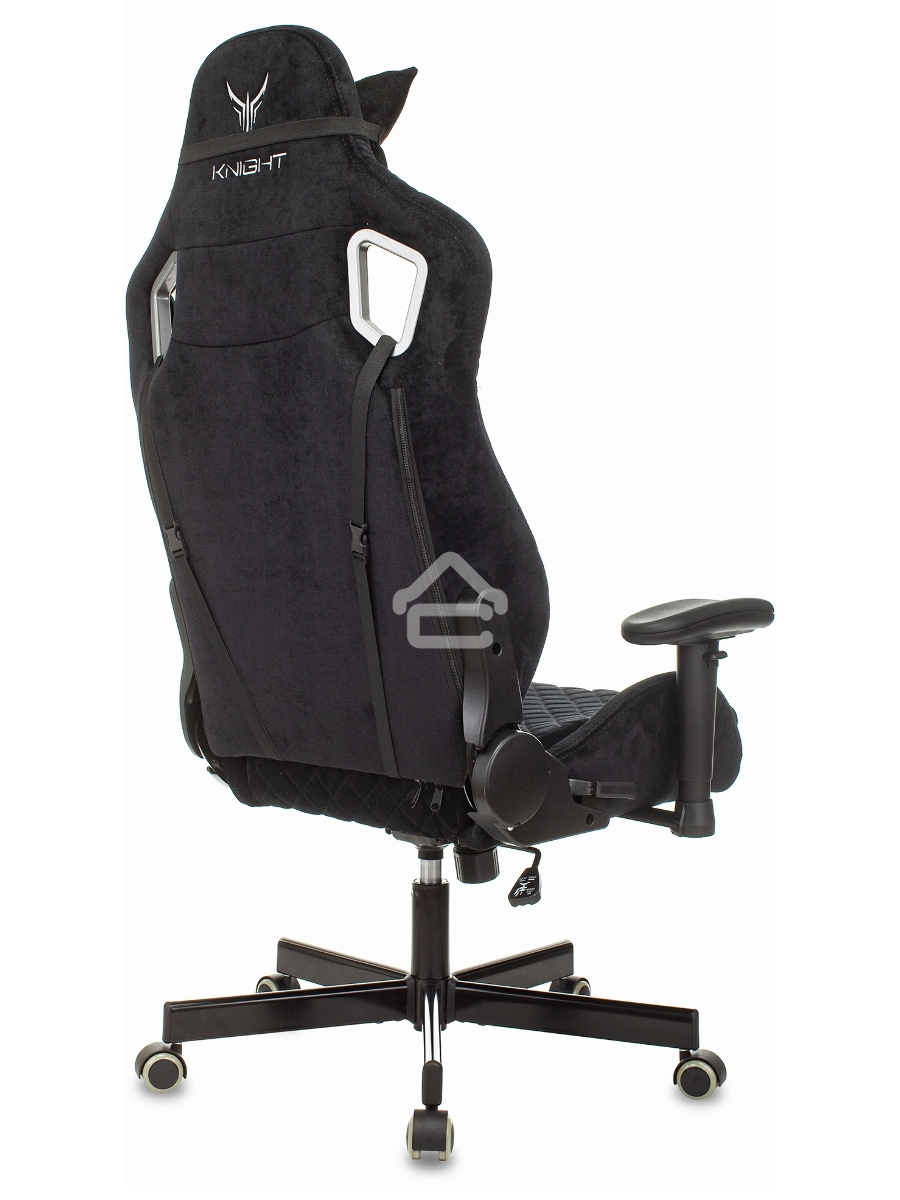 Кресло игровое Knight Outrider Light-20 черный с подголов. крестовина металл