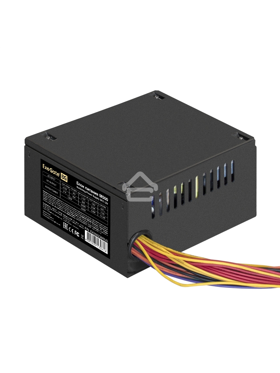 Блок питания ExeGate M500 (EX292236RUS), 80мм, черный