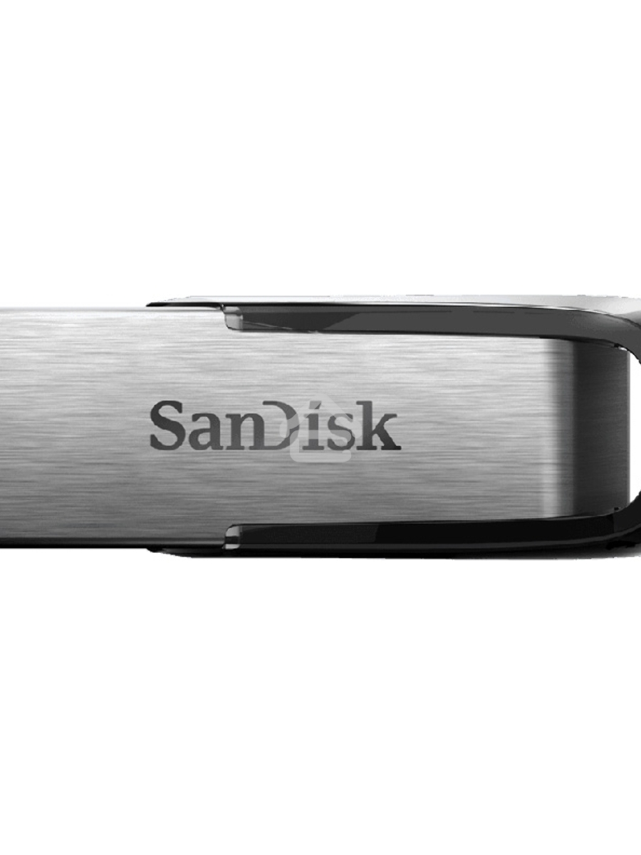 Флеш диск Sandisk 128Gb Cruzer Ultra Flair SDCZ73-128G-G46 USB3.0 серебристый/черный