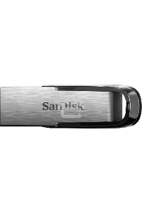 Флеш диск Sandisk 128Gb Cruzer Ultra Flair SDCZ73-128G-G46 USB3.0 серебристый/черный