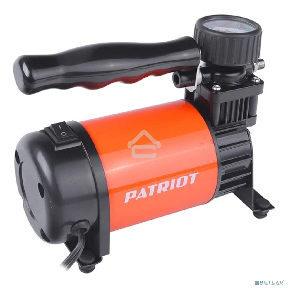 Компрессор автомобильный Patriot CC 1340 черный/оранжевый