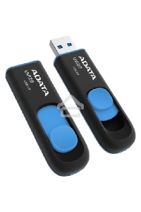 Флеш диск ADATA Flash Drive 64Gb UV128 AUV128-64G-RBE {USB3.0, BLACK/BLUE}