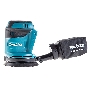 Машинка эксцентриковая MAKITA DBO180Z  18В LiIon ф125мм 7000/9500/11000об/мин ампл.2.8мм 1.7кг