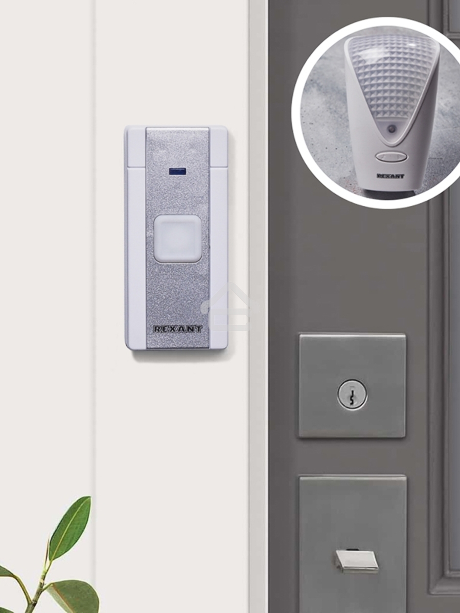Звонок 220 вольт с световой индикацией Rexant RX-7