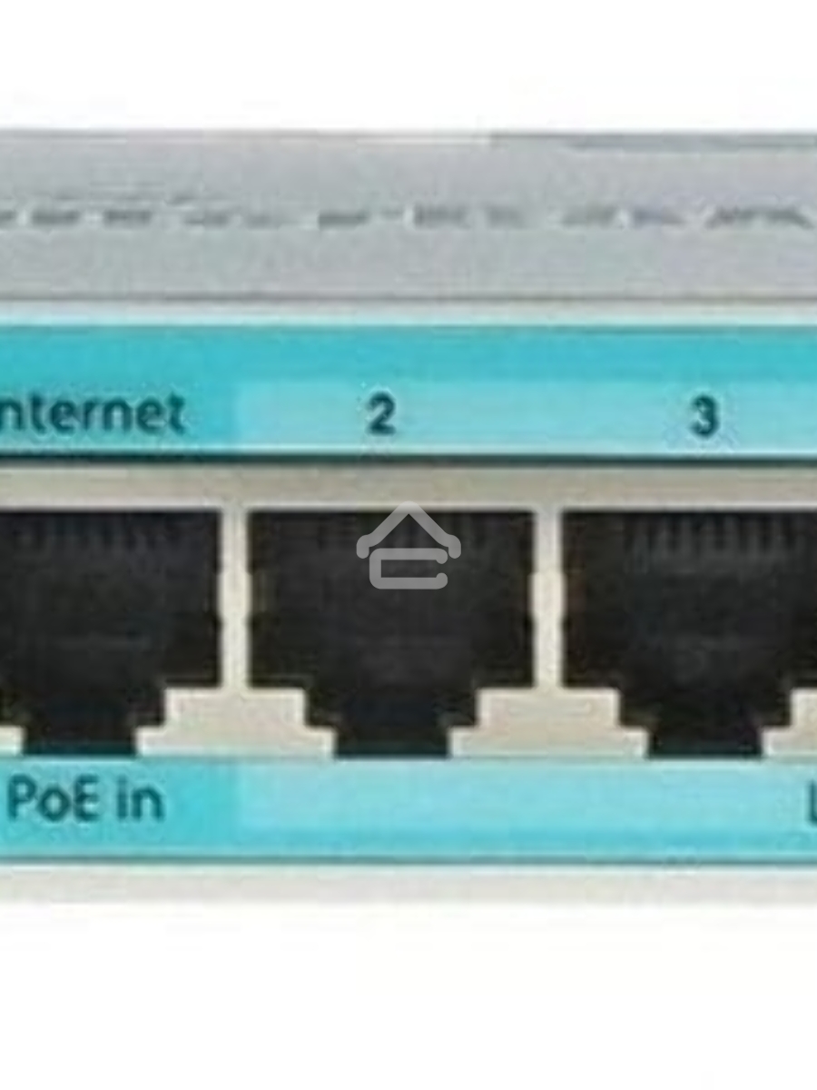 Роутер MikroTik RB750Gr3 hEX (RouterOS L4) with power supply and case 5 port 10/100/1000 гигабитный высокопроизводительный Ethernet