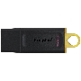 Флеш диск KINGSTON 128GB USB3.2 Gen1 DataTraveler Exodia (Black + Yellow)