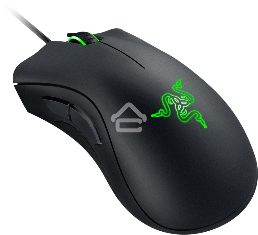 Мышь проводная Razer DeathAdder Essential черный, 6400 dpi, USB, кнопки - 5