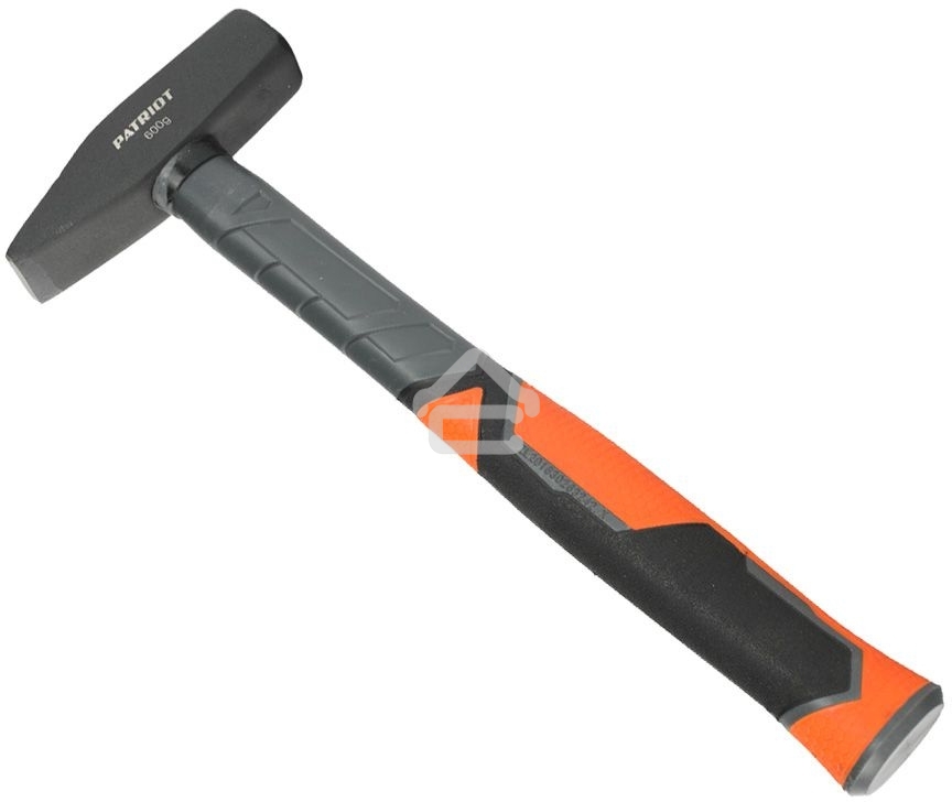 Молоток слесарный Patriot MHF-600 с фиберглассовой рукояткой, 600г