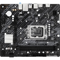 Материнская плата ASRock H610M-H2/M.2 D5, LGA 1700, Intel H610, 2xDDR5, 4xSATA, 1xM.2, 1xPCIe 4.0 x16, 1xPCIe x1, 2xHDMI, 1x 1Gb LAN, 4xUSB-A 2.0, 2xUSB-A 3.2 Gen 1, 3x3.5 мм, 7.1, mATX
