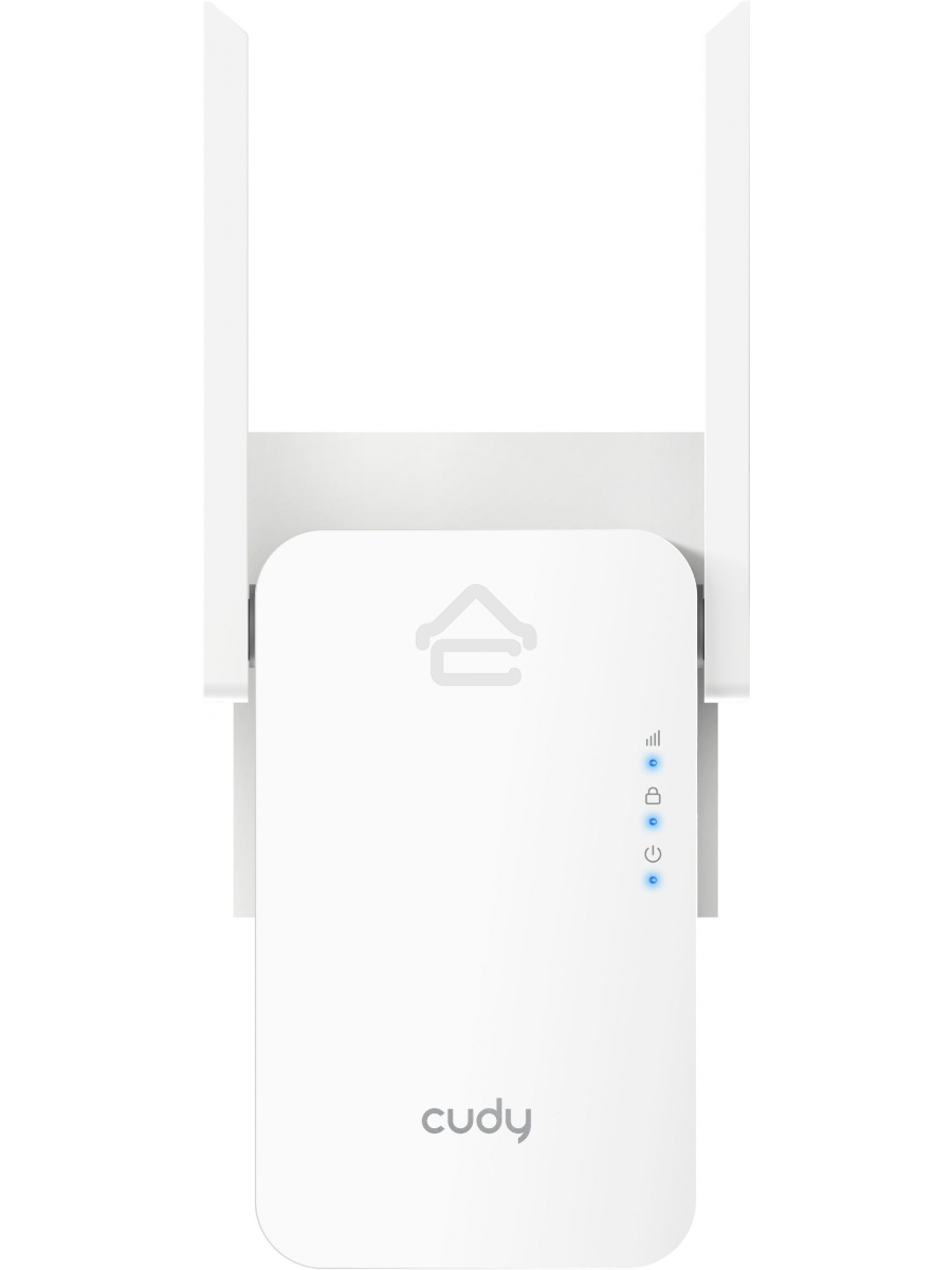 Повторитель беспроводного сигнала Cudy RE1200 AC1200 10/100BASE-TX/Wi-Fi белый