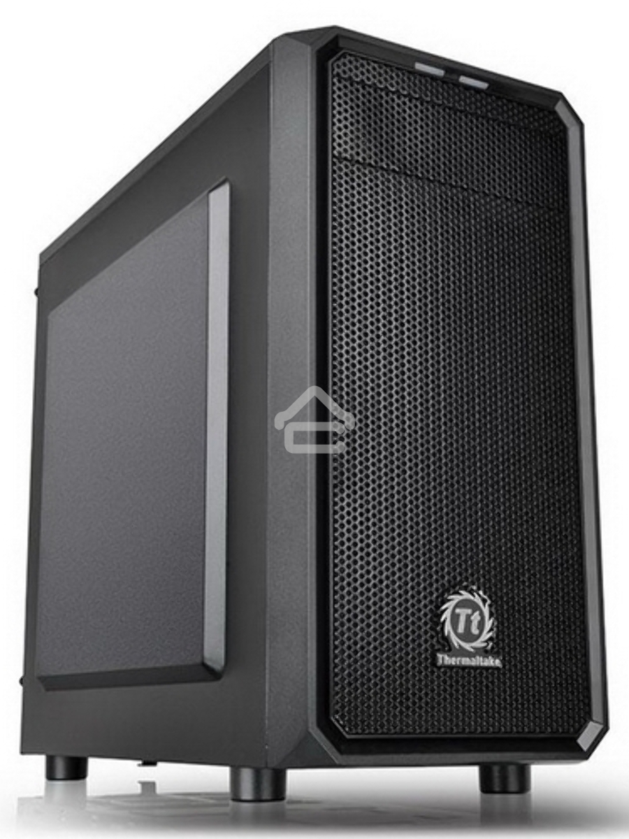 Корпус Thermaltake Versa H15 черный без БП mATX 4x120mm 1xUSB2.0 1xUSB3.0 audio bott PSU