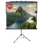 Экран 180x180см TriScreen 1:1 напольный рулонный ЧЕРНЫЙ 100'