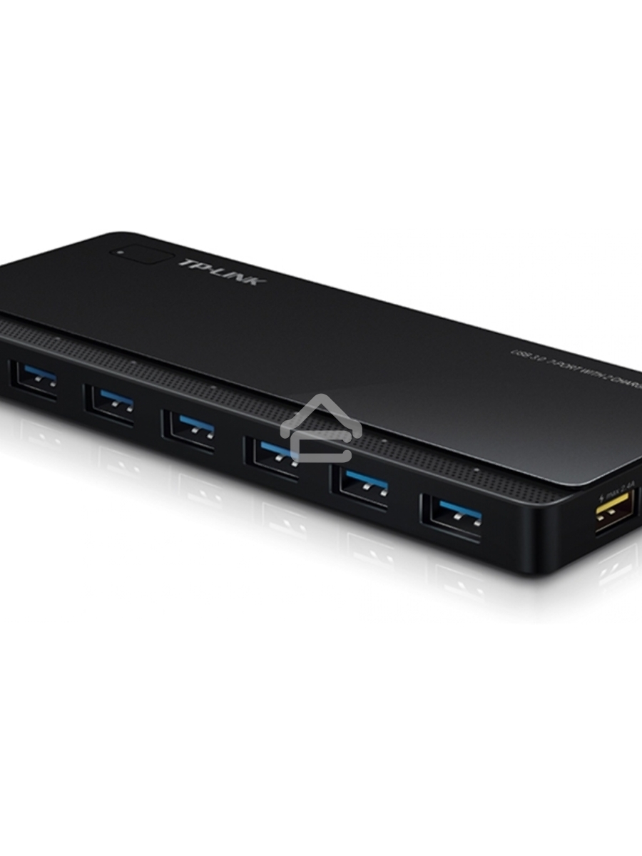 Сетевое оборудование TP-Link UH720 7 ports USB 3.0 Hub with 2 power charge ports (2.4A Max), Desktop, a 12V/4A Power Adapter included