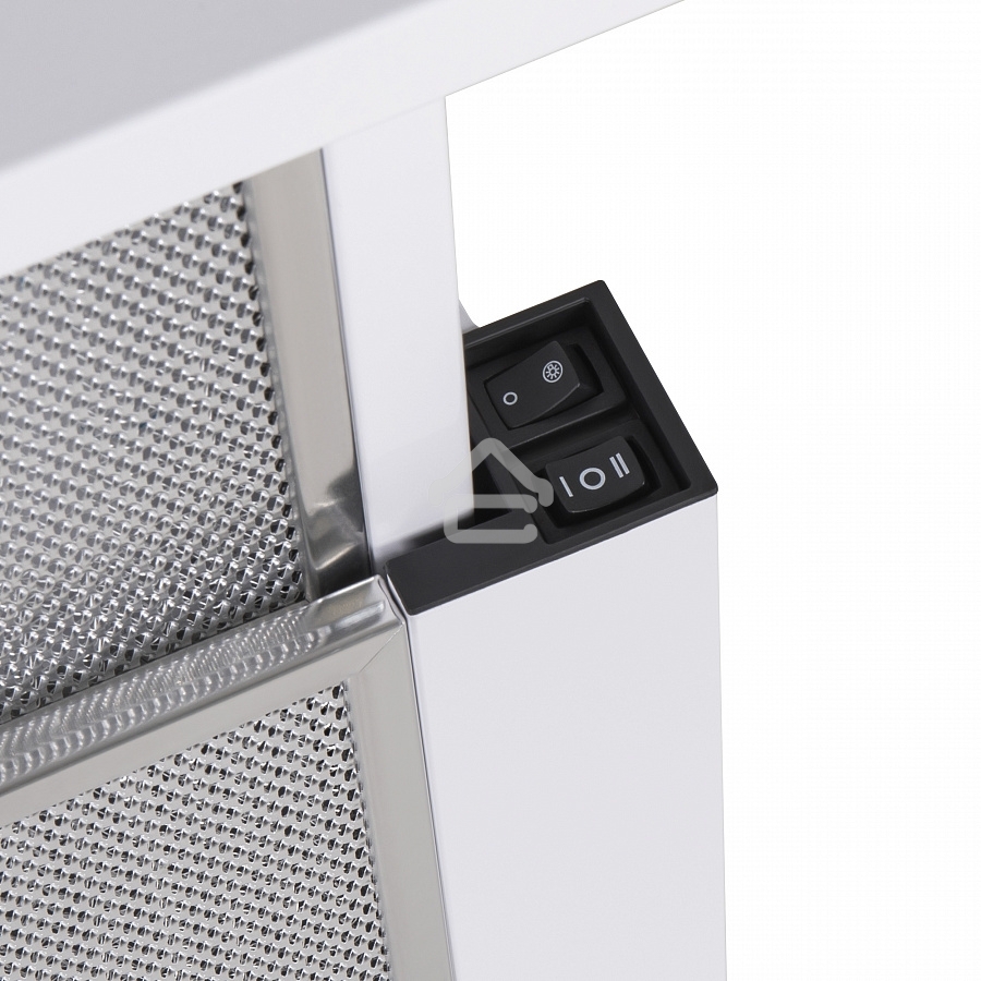 Вытяжка встраиваемая Maunfeld VS Light 60 белый, 60 см, 520 куб. м/ч, 56 дБ