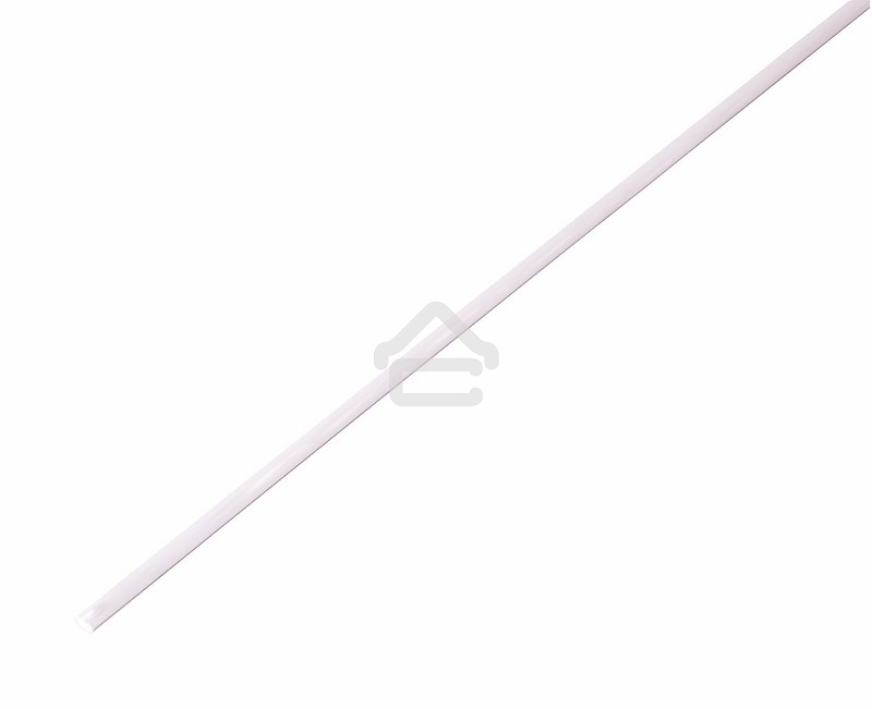 Термоусаживаемая трубка Rexant 1,0/0,5 мм, белая, упаковка 50 шт. по 1 м