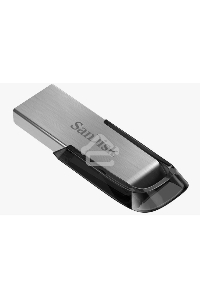 Флеш диск Sandisk 128Gb Cruzer Ultra Flair SDCZ73-128G-G46 USB3.0 серебристый/черный
