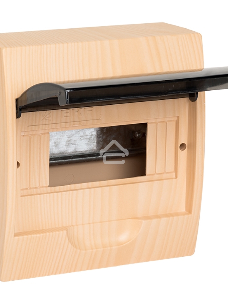 Щит ЩРН-П-8 IP41 светлое дерево PROxima EKF pb40-n-8-light