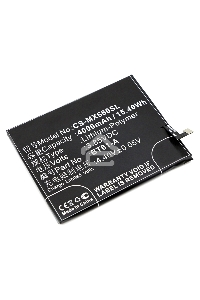 Аккумулятор CameronSino  CS-MX680SL BT61-A для MeiZu M3 Note  3.85V / 4000mAh / 15.40Wh