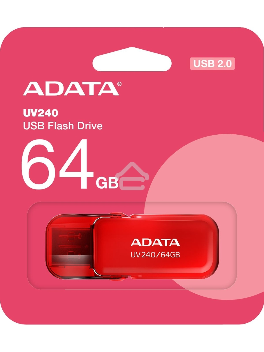 Флеш диск 64GB USB2.0 AUV240-64G-RRD