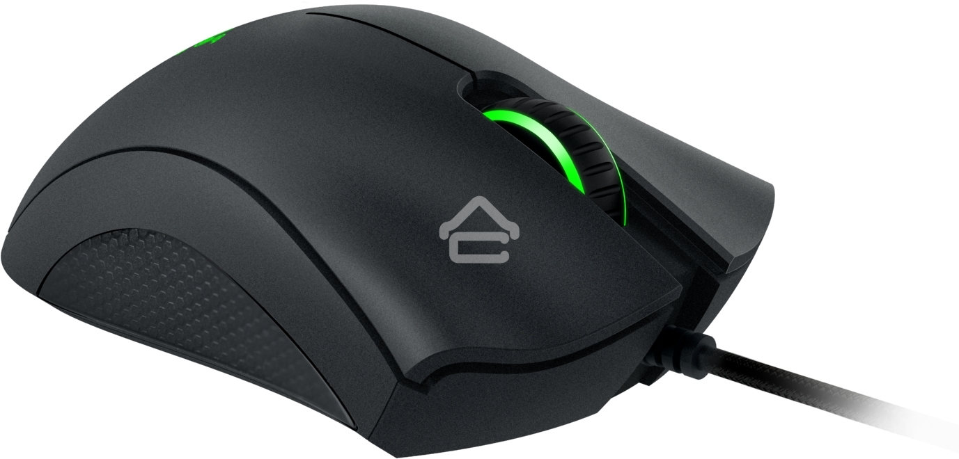 Мышь проводная Razer DeathAdder Essential черный, 6400 dpi, USB, кнопки - 5